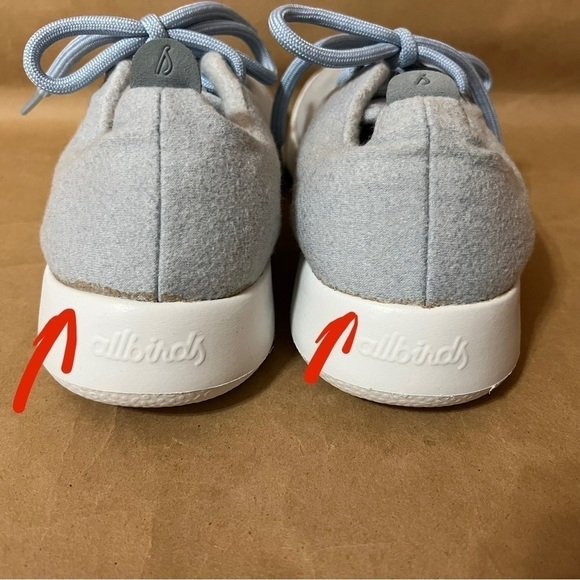Allbirds | Women's Wool Runners Sneakers Limited Edition Frost Pale Blue Size 9 - Picture 11 of 12